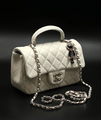 Сумка Chanel женский кожа белый 73416-3
