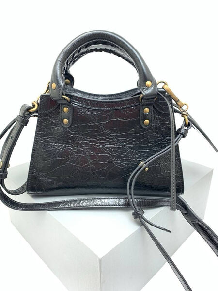 Сумка Balenciaga женский кожа черный 141483-8