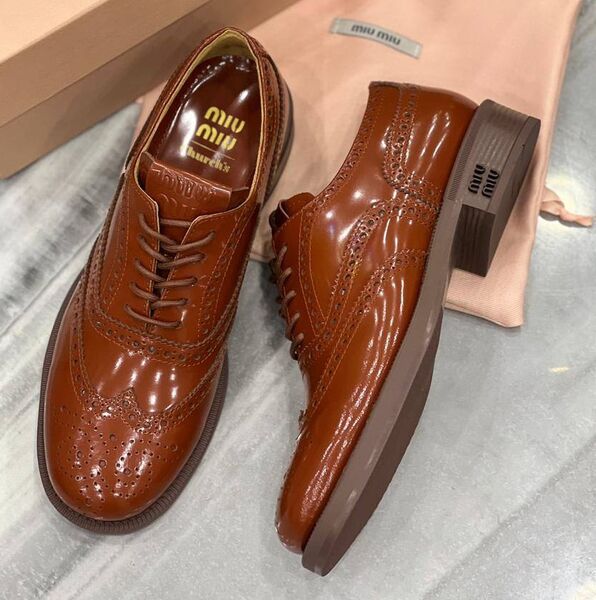 Лоферы Miu Miu 129107
