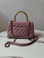 Сумка Chanel женский кожа розовый 157329-4