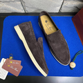 Мужские лоферы Loro Piana мужской замша 96293-3