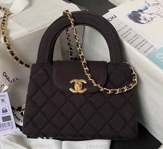 Сумка Chanel Shopping Mini женский замша черный 129074