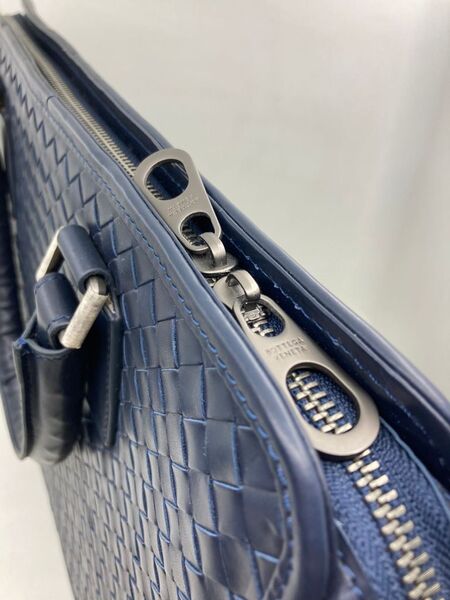 Портфель Bottega Veneta мужской кожа синий 61994-2