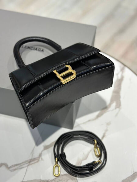 Сумка Balenciaga женский кожа черный 167484-4