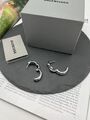 Серьги Balenciaga графитовый 175177-3