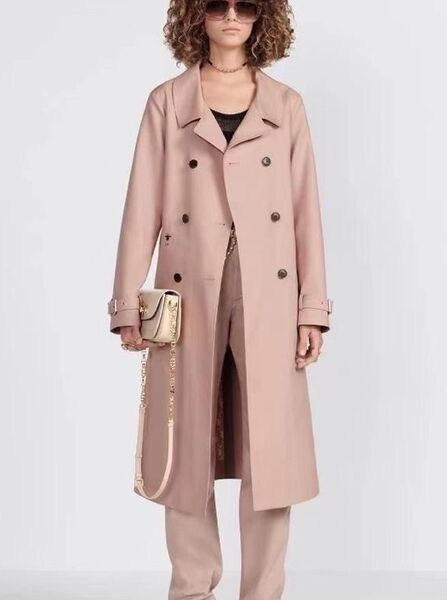 Плащ Christian Dior женский розовый 125021