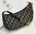 Сумка Christian Dior женский текстиль черный 114834-1