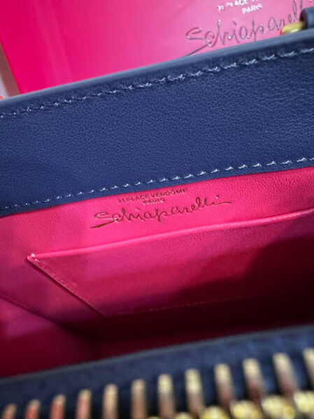 Сумка Schiaparelli женский кожа синий 174272-4