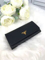 Кошелек Prada женский кожа черный 132292-5