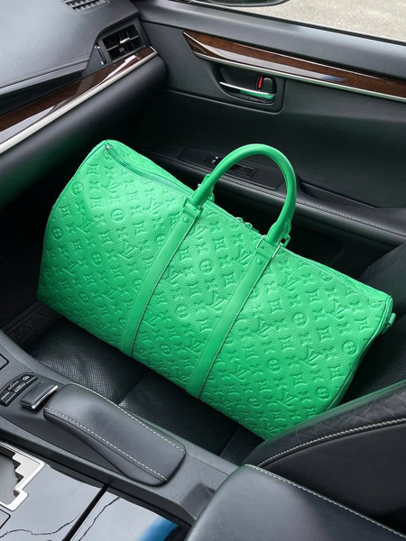 Дорожная сумка Louis Vuitton мужской кожа болотный 19245-2