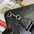 Мужская сумка слинг Gucci мужской кожа черный 96863-8