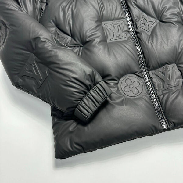 Мужской пуховик Louis Vuitton мужской черный 168856-2