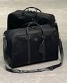 Дорожная сумка Prada мужской кожа черный 108325-4