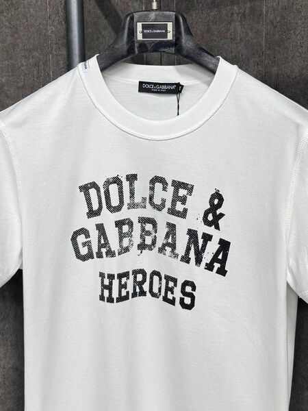 Мужская футболка Dolce & Gabbana мужской белый 190226-3