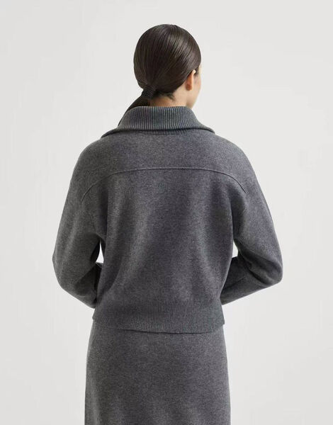 Костюм Brunello Cucinelli женский графитовый 200657-2