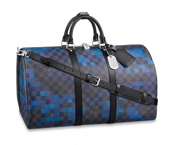 Дорожная сумка Louis Vuitton мужской канва графитовый 19181-5
