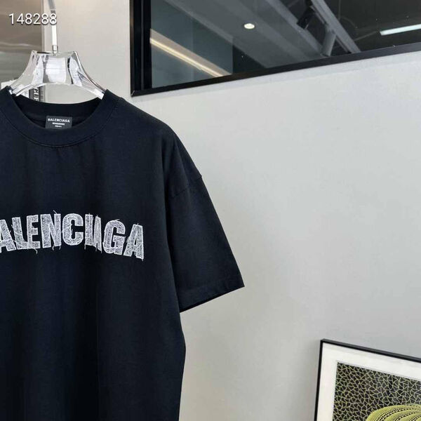 Мужская футболка Balenciaga мужской черный 170871-7
