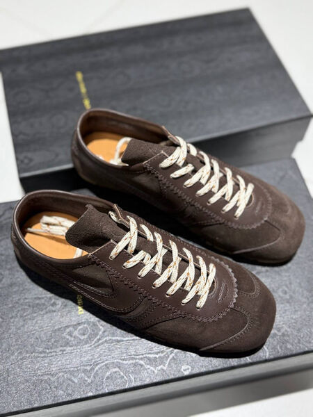 Кеды Dries Van Noten женский замша 183631