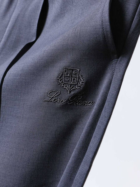 Мужские брюки Loro Piana мужской графитовый 178513-5