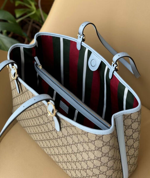 Сумка Gucci женский канва графитовый 196374-3