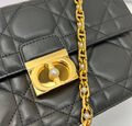 Сумка Christian Dior женский кожа черный 155096-4