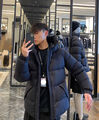 Мужской пуховик Moncler мужской черный 201801-9