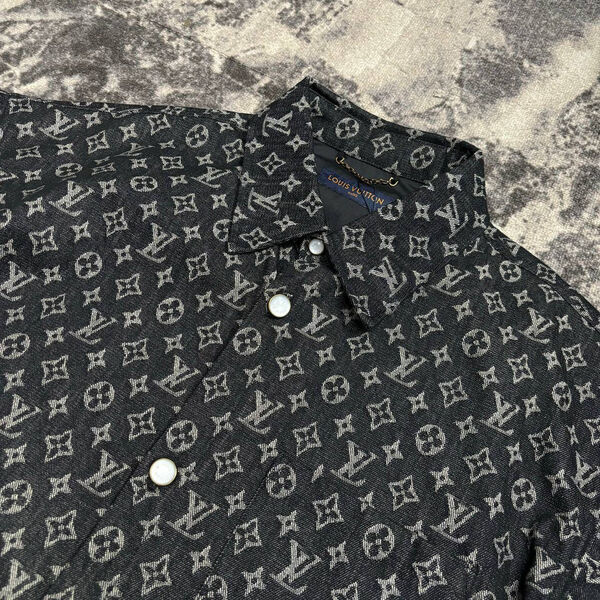Мужской костюм Louis Vuitton мужской джинса черный 181340-2