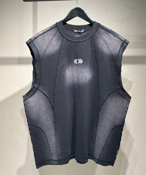 Мужская майка Chrome Hearts мужской графитовый 194520