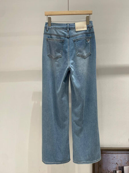 Джинсы Christian Dior женский джинса бирюзовый 187064-3