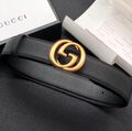 Мужской ремень Gucci мужской кожа черный 52359-1