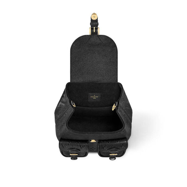 Рюкзак Louis Vuitton женский кожа черный 150383-2