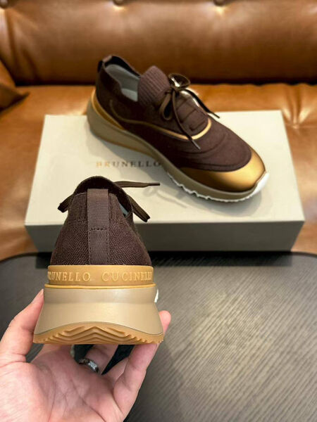 Мужские кроссовки Brunello Cucinelli мужской текстиль 202442-3
