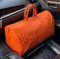 Дорожная сумка Louis Vuitton мужской кожа оранжевый 19244