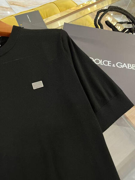 Мужская футболка Dolce & Gabbana мужской хлопок черный 184665-3
