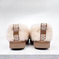 Угги Ugg Hailey Fluff Slippers женский натуральный мех бежевый 163224-3