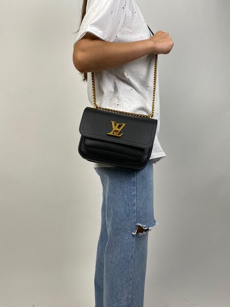Сумка Louis Vuitton женский кожа черный 76251-2