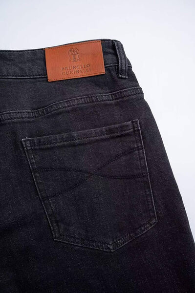 Мужские джинсы Brunello Cucinelli мужской джинса черный 136938-5