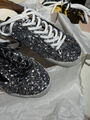 Кеды Golden Goose женский пайетки графитовый 194539-2
