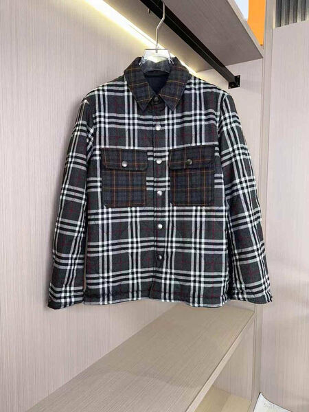 Мужская куртка двусторонняя Burberry мужской черный 166561-7