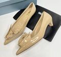 Туфли Prada женский кожа бежевый 137069-1
