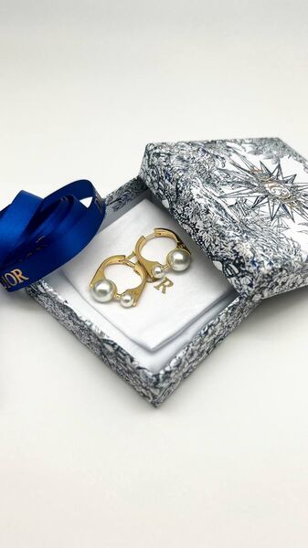 Серьги Dior бронзовый 176075-3