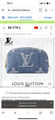 Косметичка Louis Vuitton женский джинса синий 152410-6