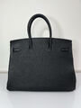 Сумка Hermès Birkin 35 женский кожа черный 139839-3