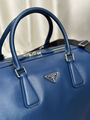 Дорожная сумка Prada мужской кожа синий 167106-3