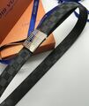 Ремень мужской Louis Vuitton мужской графитовый 63751-1