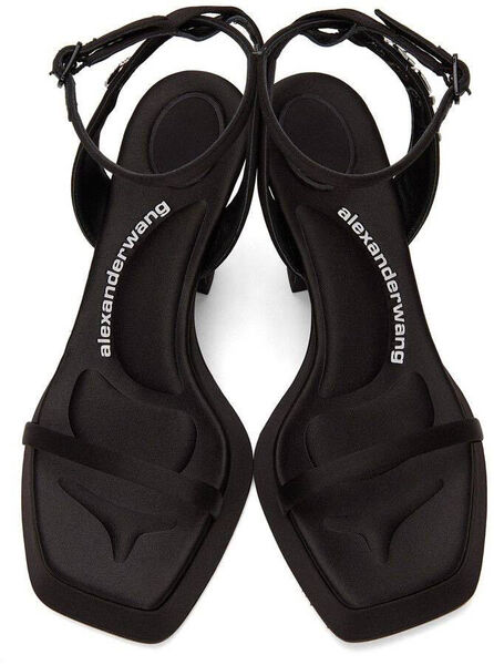 Босоножки Alexander Wang женский кожа черный 116405-2