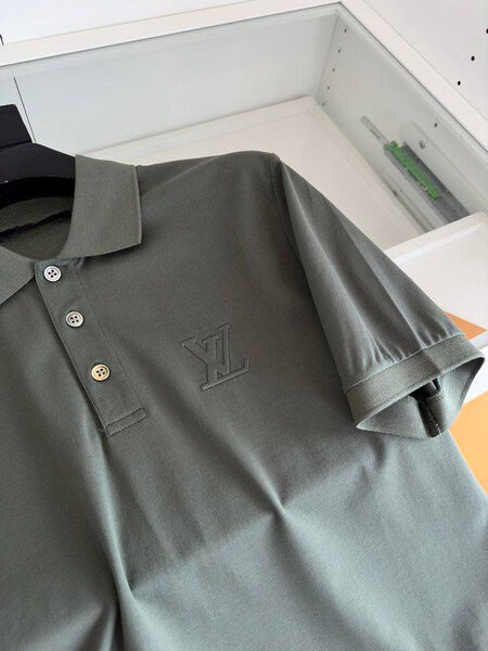 Мужское поло Louis Vuitton мужской графитовый 142591-4