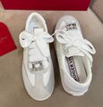 Кроссовки Roger Vivier женский замша графитовый 200617-1