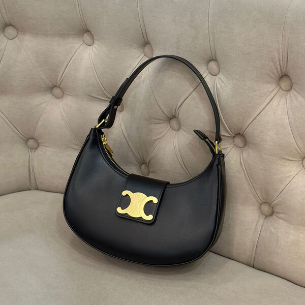 Сумка Celine женский кожа черный 120991-2
