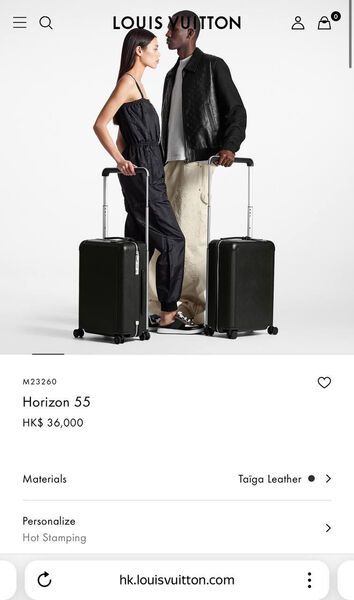 Чемодан Louis Vuitton женский кожа черный 169881-6